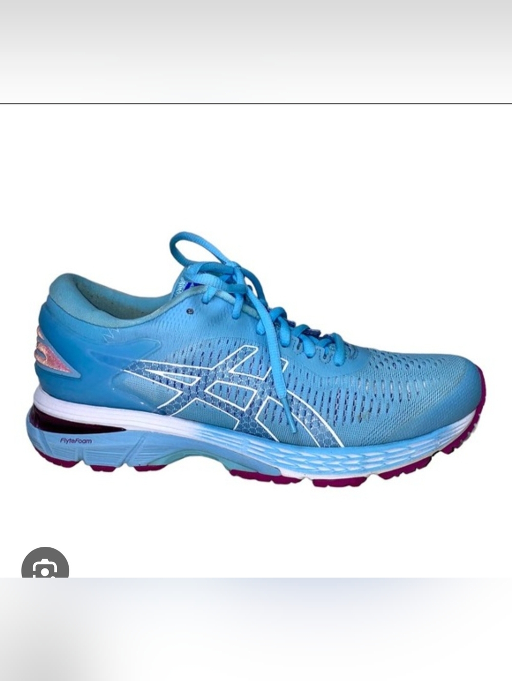 ASICS Women's Gel Kayano Blue Running Shoe Size 7.5